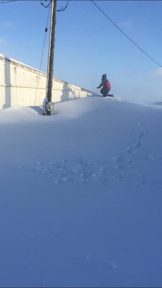 Snow drift